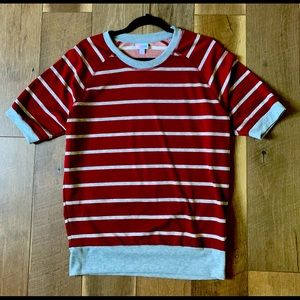 NWT Jane LuLaRoe Short Sleeve Sweatshirt
